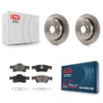 thumbnail image 1 of CMX Rear Disc Brake Rotors and Ceramic Pads Kit for Car Jeep Grand Cherokee Dodge Durango WK K8C-101742, 1 of 11