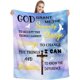 thumbnail image 1 of LHSHID Bible Verse I Am with You Always Jesus Blanket Secret Sister Gifts for Women Christian Birthday Gifts for Women Cozy Plush Religious Prayer Blanket 40x50in, 1 of 1