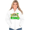 thumbnail image 3 of XOMG POP Saint Paddy Pot of Gold Women Plus Size Zipper Hoodie Brisco Brands 5X, 3 of 5
