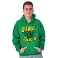 thumbnail image 4 of Soccer Player Fan Game Changer Men's Big & Tall Graphic Hoodie Brisco Brands 3X, 4 of 5