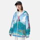 thumbnail image 3 of Fotbe Lighthouse Sea Port Chaqueta con Protección Solar UPF 50+ para Hombre y Mujer, Camisa con Capucha y Bolsillos-Large, 3 of 7