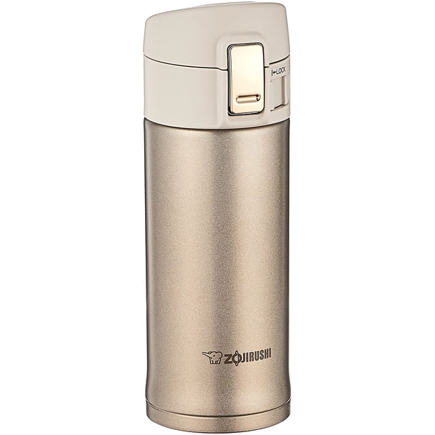 Taza Zojirushi de acero inoxidable 473 ml, color champán dorado