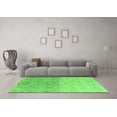 thumbnail image 3 of Ahgly Company Indoor Square Abstract Green Modern Area Rugs, 4' Square, 3 of 4