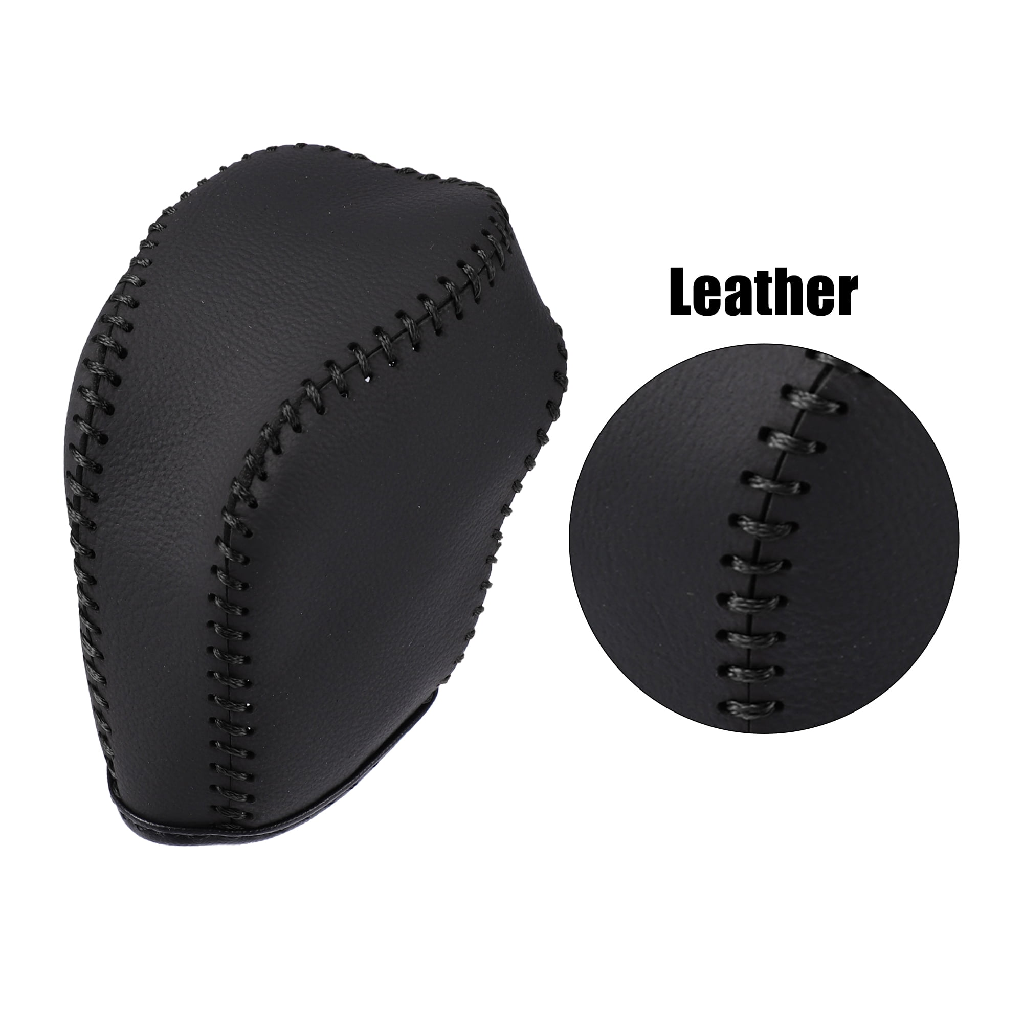 Unique Bargains Car Gear Shift Knob Cover for Toyota Corolla Hatchback 2019-2022 Black