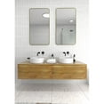 thumbnail image 4 of Trinity 40 in. x 22 in. Square Radius Mirror, 4 of 9