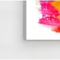 thumbnail image 4 of Wynwood Studio Abstract Wall Art Canvas Prints 'New Yorker in Spring' Home Décor, 16" x 16", Orange, Pink, 4 of 5
