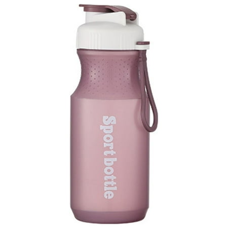 

Reusable Water Bottle Portable Fitness Sports Kettle Pp Creative Lid Snap Button Space Cup Outdoor Portable Cup Water Cup Gift