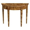 thumbnail image 1 of Butler Specialty Company Hampton Burl Wood Demilune 36" Console Table - Brown, 1 of 7