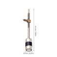 thumbnail image 2 of OULII 2Pcs Metal Cello Bow Screw Replacement Parts for Stringed Instruments Accessories in Silver, 2 of 8