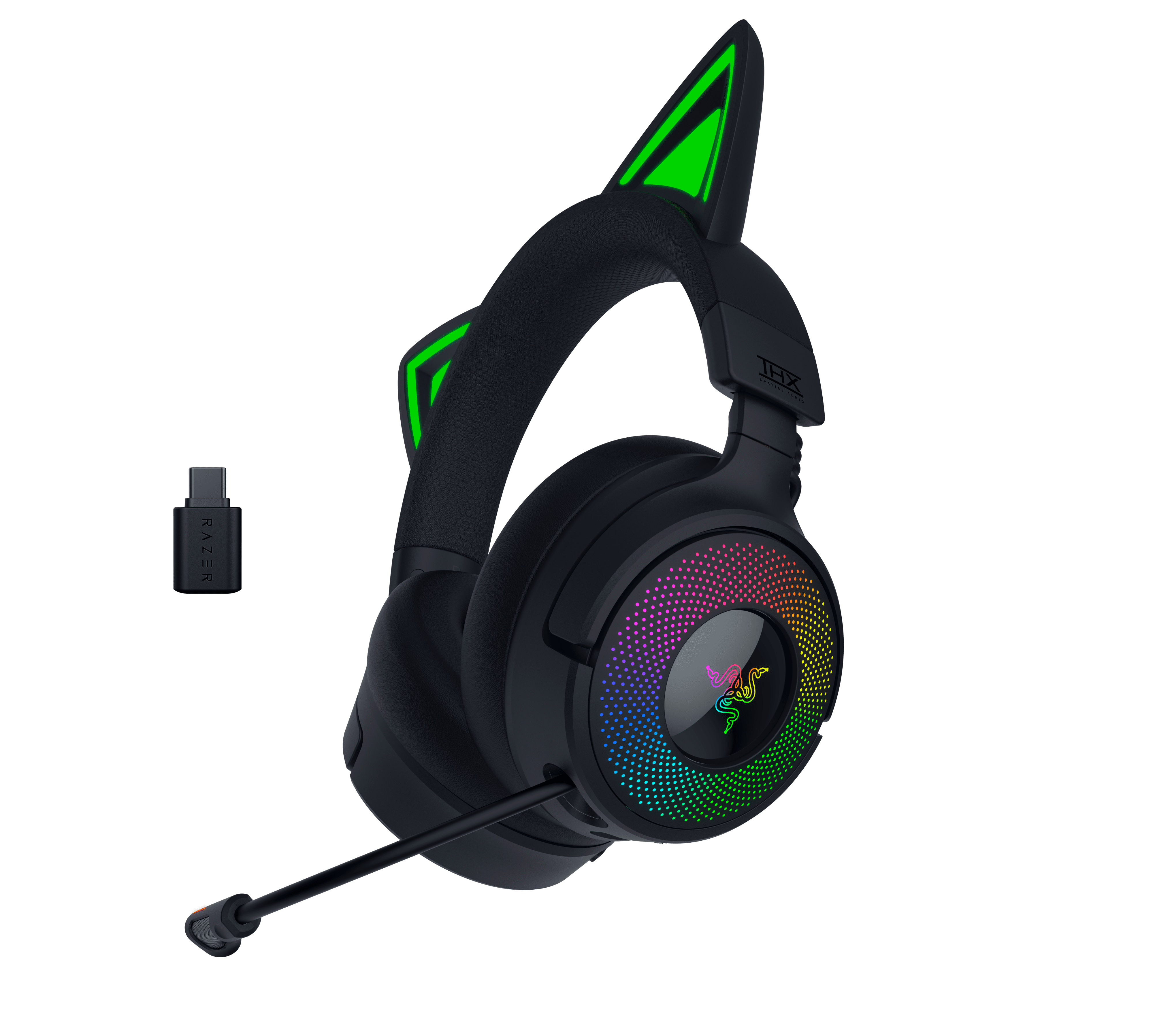 Razer Kraken Kitty V3 Pro Wireless RGB Kitty Headset for Gaming