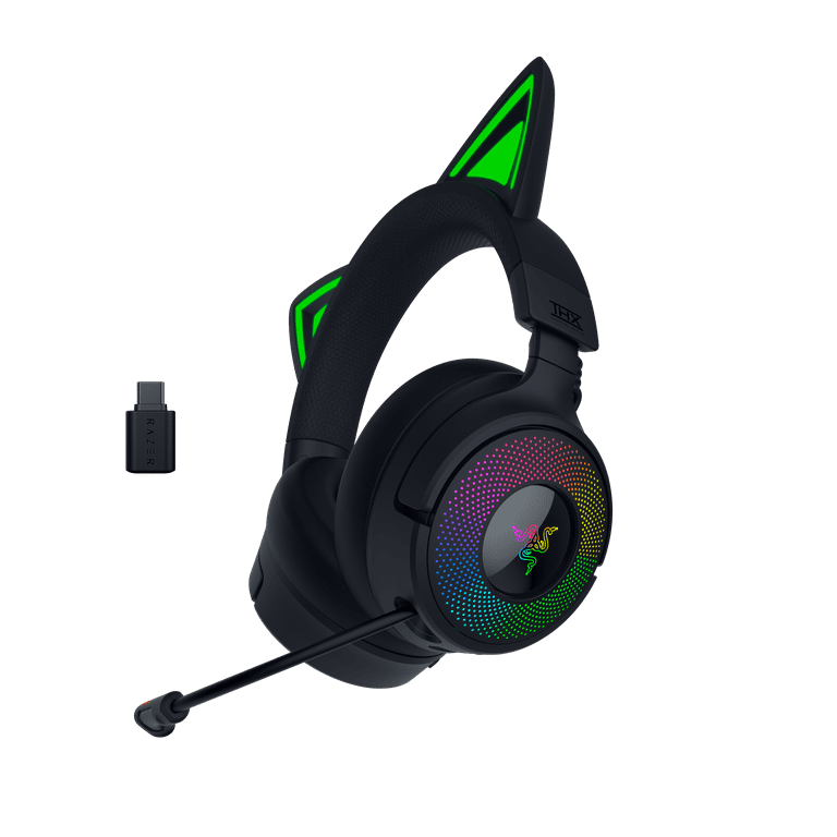 【新品未開封】Razer Kraken V3 Pro ワイヤレスヘッドセット Razer Kraken Kitty V3 Pro Wireless RGB Kitty Headset for Gaming