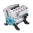 thumbnail image 1 of 8 Cylinder Car Engine, Creative Engine Model  for Ornaments, 1 of 7