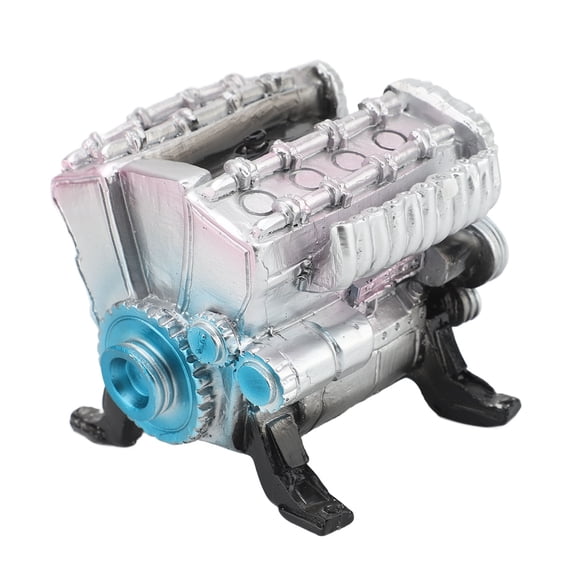 8 Cylinder Car Engine, Creative Engine Model for Ornaments