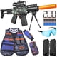 thumbnail image 1 of Rifle de francotirador automático Toy Gun con mira, kit de chaleco táctico, 1 of 7
