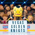thumbnail image 2 of Bleacher Creatures Vegas Golden Knights Chance 10" Mascot Plush Figure (Gold Jersey), 2 of 6