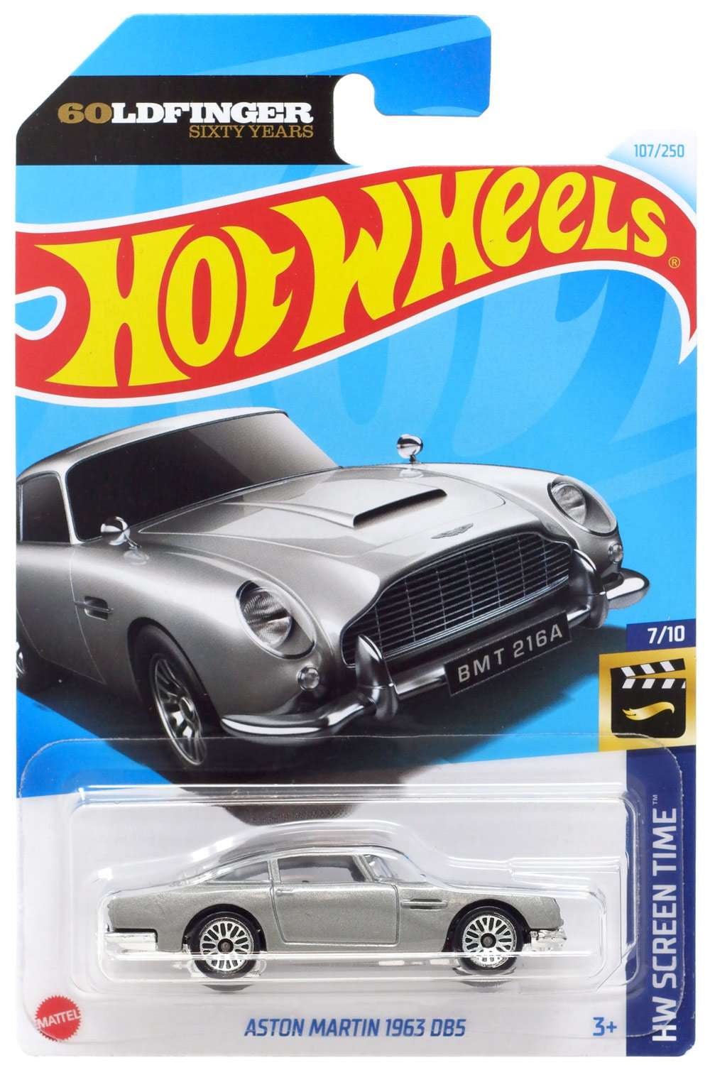 Aston Martin DB5 RHD Birch Silver Metallic 007 James Bond