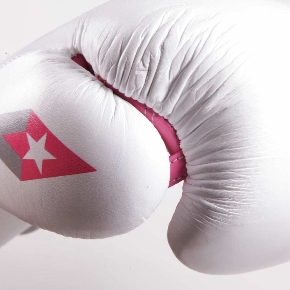 S5 All Rounder Boxing Glove - White/Pink