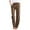Khaki#womens linen trousers, variant on Moxiu Ladies Linen Pants Casual Drawstring Elastic High Waist Straight Long Pants with Pocket Solid Summer Trousers 2025 Army Green,XL