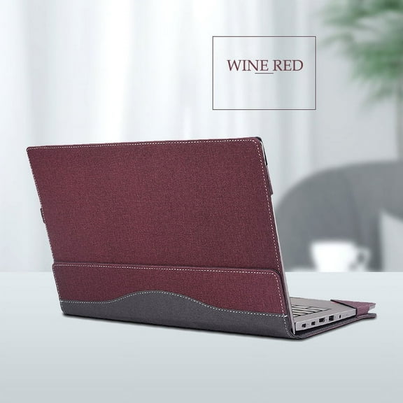 Case for Lenovo Thinkbook 14 2023 New Laptop Sleeve Detachable Notebook PC Cover Bag Protective Skin Stylus Gift (Wine Red)