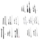 thumbnail image 1 of 14 Styles Clock Movement Mechanism,Non-Ticking Clock Hands,DIY Repair Parts Replacement for Clock Re, 1 of 5
