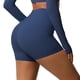 thumbnail image 1 of Pantalones Cortos de Yoga de Cintura Alta, Cómodo Fitness Deportivo, Pantalones de Secado Apretados Transpirables para Mujeres, 1 of 9