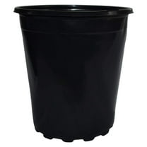 1.5 Gallon Black Plastic Nursery Pot (Trade 2 Gallon Size) (25)