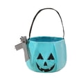 thumbnail image 2 of CUZIBR Halloween Baskets For Kids Trick Or Treat Bags Pumpkin Bow Halloween Candy Bags With Handle Plush Large Capacity Party Favors, 2 of 9