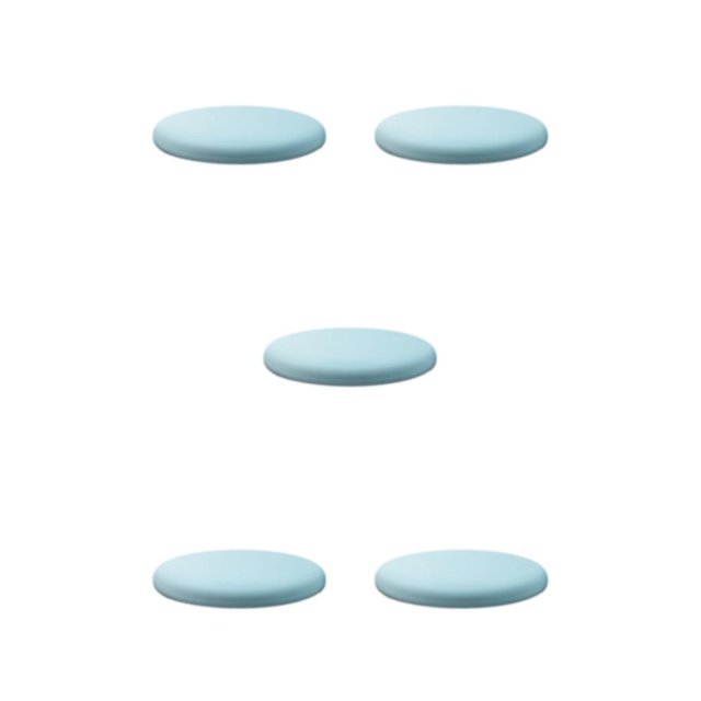 Guardoinrt Seat Cushion Crafted With Skin Friendly And Breathable Materials Made light blue 40cm 5Set
