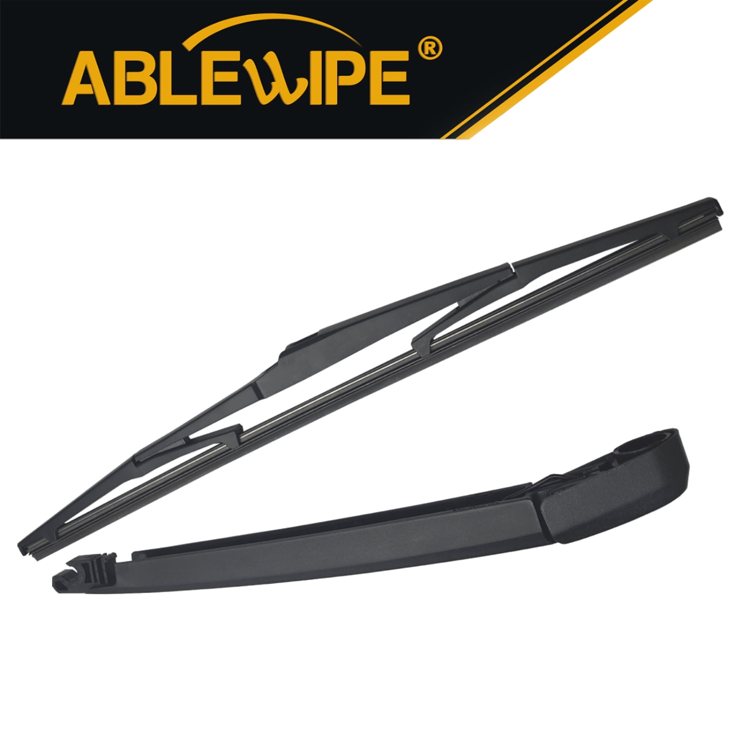 ABLEWIPE Windshield Wiper Blades Replacement for Jeep Cherokee 2014-2023, Quality Front Rear Wiper Blade with Rear Arm, 26"+18"+14"+12" (Set of 4),Y05W866W
