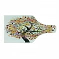 thumbnail image 1 of Tree Cutting Board, Colorful Spring Season Tree Leaves of Life Abstract Painting Pastoral Style Design, Tempered Glass Cutting and Serving Board, Wine Bottle Shape, Multicolor, by Ambesonne, 1 of 1