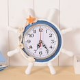 thumbnail image 1 of Wall Clock,Nautical Clocks Beach Wheel Wall Clock Decoration Time Clock Decor Wall Decor,Color Random, 1 of 5