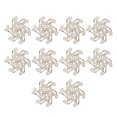 thumbnail image 1 of Adornos navideños de madera, estilo elegante, ligero, duradero, forma de copo de nieve, atractivos suministros decorativos para el hogar, estilo 1, 1 of 14