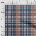 thumbnail image 1 of oneOone Silk Tabby Fabric Madras Check Print Fabric By Yard 42 Inch Wide, 1 of 4