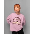 thumbnail image 2 of Emoji Country Club - Bear Emoji Members Graphic Women's Sweatshirt, 2 of 4