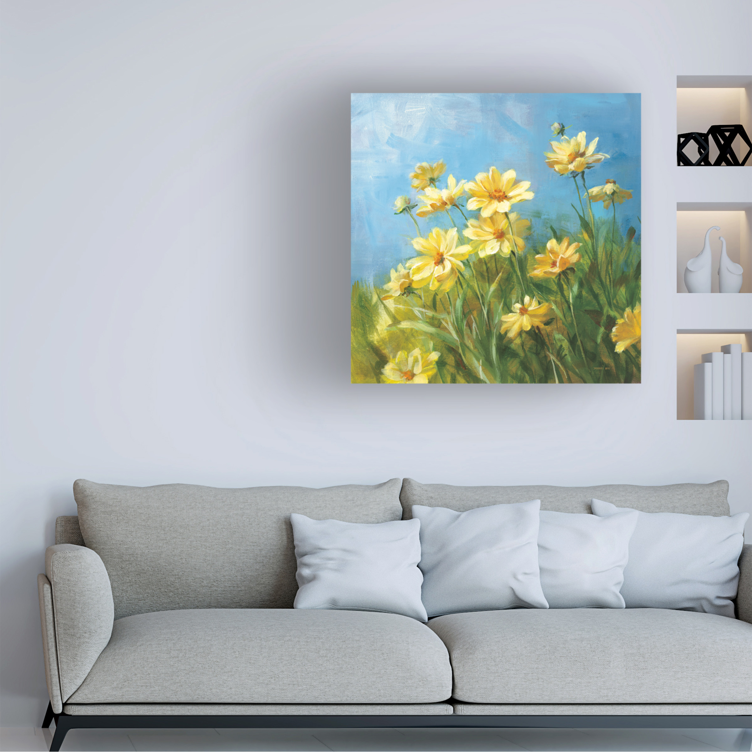 Trademark Fine Art 'Summer Field I' Canvas Art by Danhui Nai