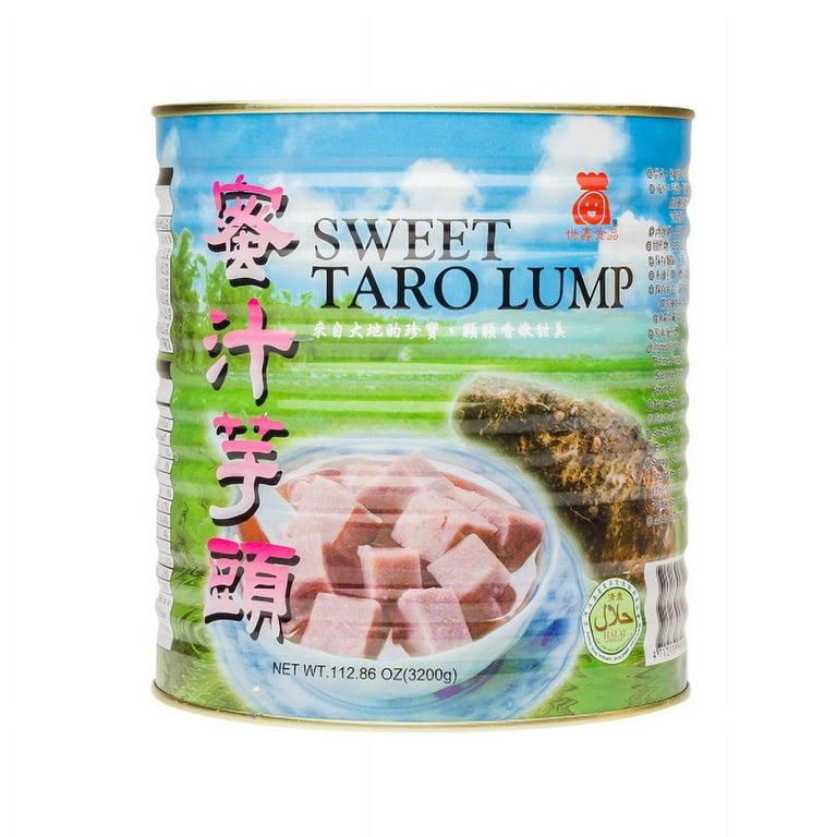 Tea Zone Premium Sweet Taro Lump - Pre-cooked and Soaked in Syrup