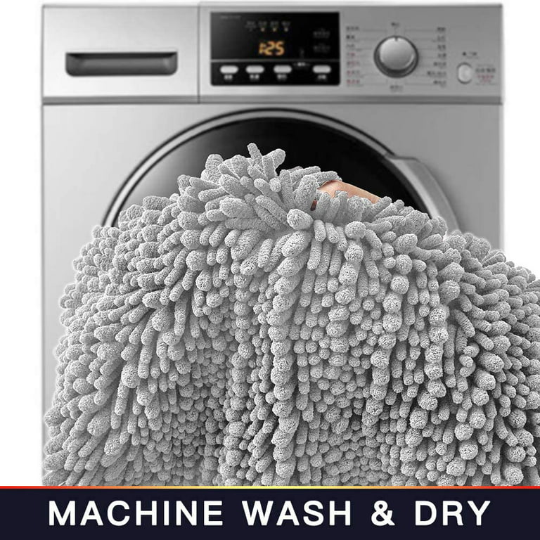 Bubble Gum Quick Dry Machine Washable Bathroom Kitchen Mat – HITRUG