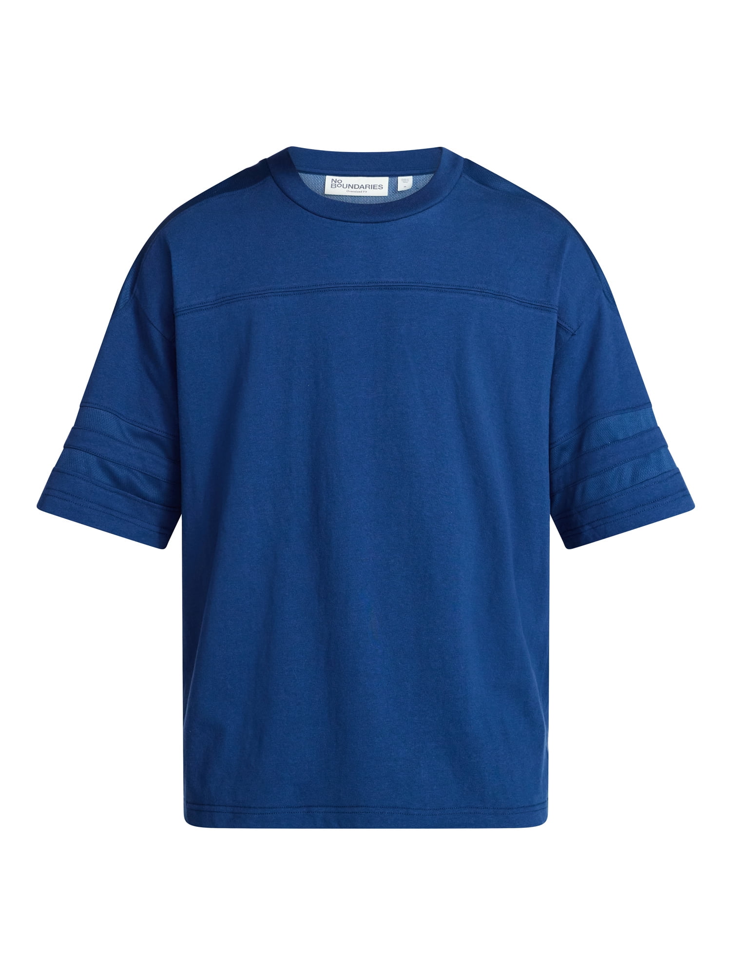 No Boundaries Mesh Football Tee with Short Sleeves, Men's XS-4XLT