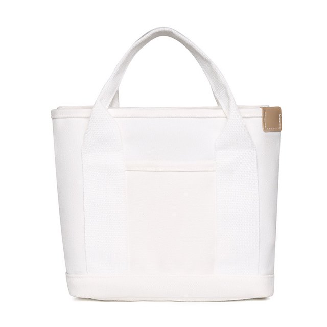 Bolso de lona Melaleuca de gran capacidad para primavera y verano, bolso de mano para mujer, bolso de mano, bolso de mamá de moda