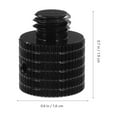 thumbnail image 3 of 5PCS Camera Screw Adapters Camera Mount Screws Aluminum Alloy 3/8 To 3/8 Tripod Screw Adapters, 3 of 8
