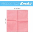 thumbnail image 2 of FRKSMD-Multi-Purpose Cleaning Cloths, Absorbent and Quick-Drying, Streak-Free and Strong, Ideal for Kitchen, Bathroom, and Car Cleaning, 12x12in,Red, Pack of 100, 2 of 4