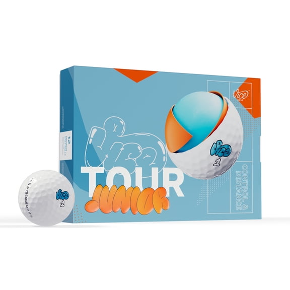 Vice Tour Junior Golf Balls 12pack
