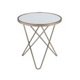 thumbnail image 2 of Table de bout Valora d'ACME, champagne et verre givré, 2 of 2