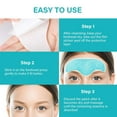 thumbnail image 3 of Forehead Wrinkle Patches, Face Wrinkle Patches, Smooth Forehead to Smooth Fine Lines & Wrinkles, 10PCS Natural Anti-Wrinkle Forehead Patches with Hydrolyzed Collagen for Women, Blue, 3 of 7