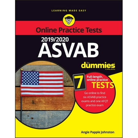 2019 / 2020 ASVAB for Dummies with Online (Best Asvab Practice Test)
