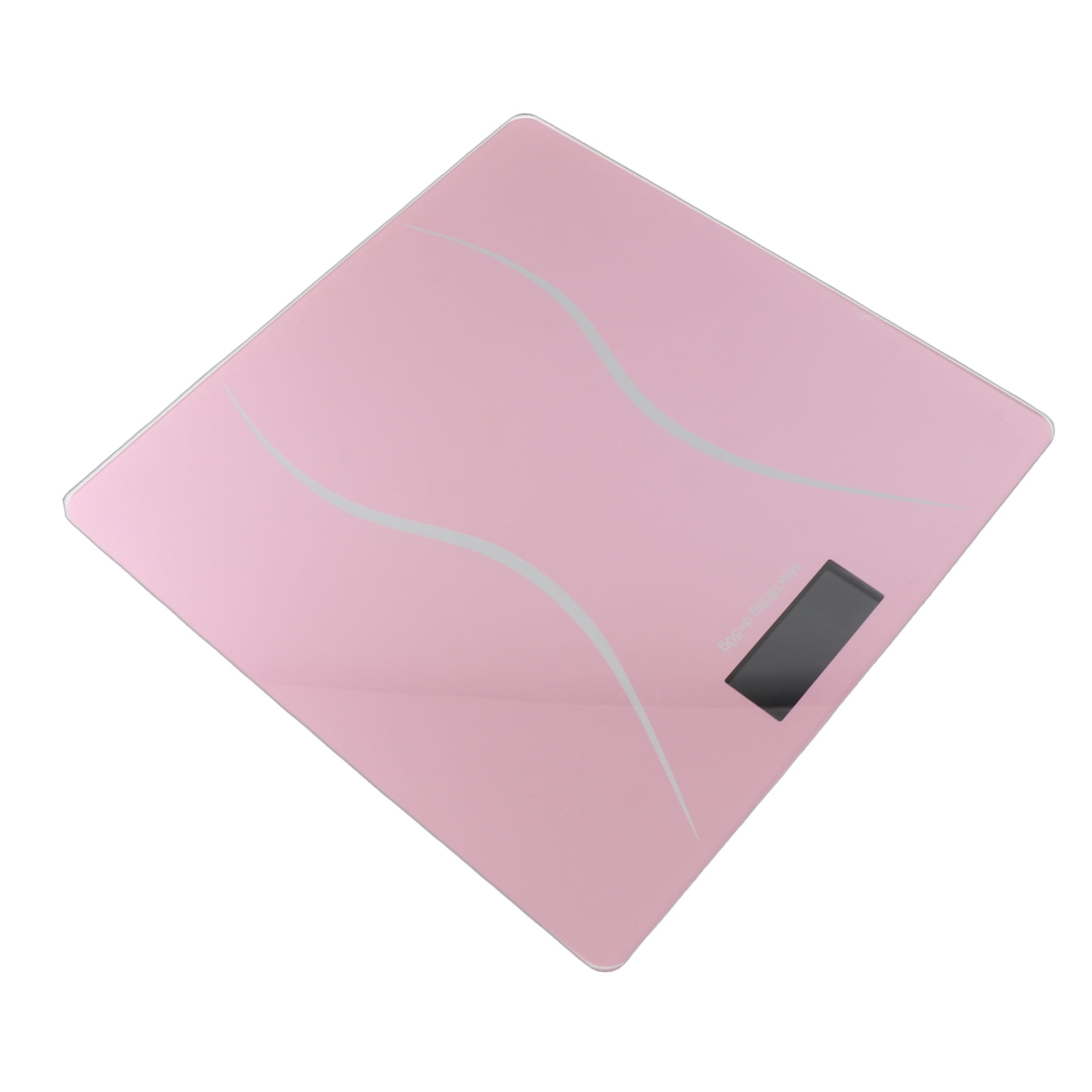 M Buder 400lb Digital Body Weight Scale Electronic LCD Backlight Display Ultrathin Auto-On Pink
