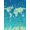 Blue, Pattern 3, variant on ODIKA 4'x6' Washable Area Rug Large Cartoon Map Featuring Continents Wildlife Compass Playroom for Bedroom, Reading Nook, Pet Friendly & Non-Shedding