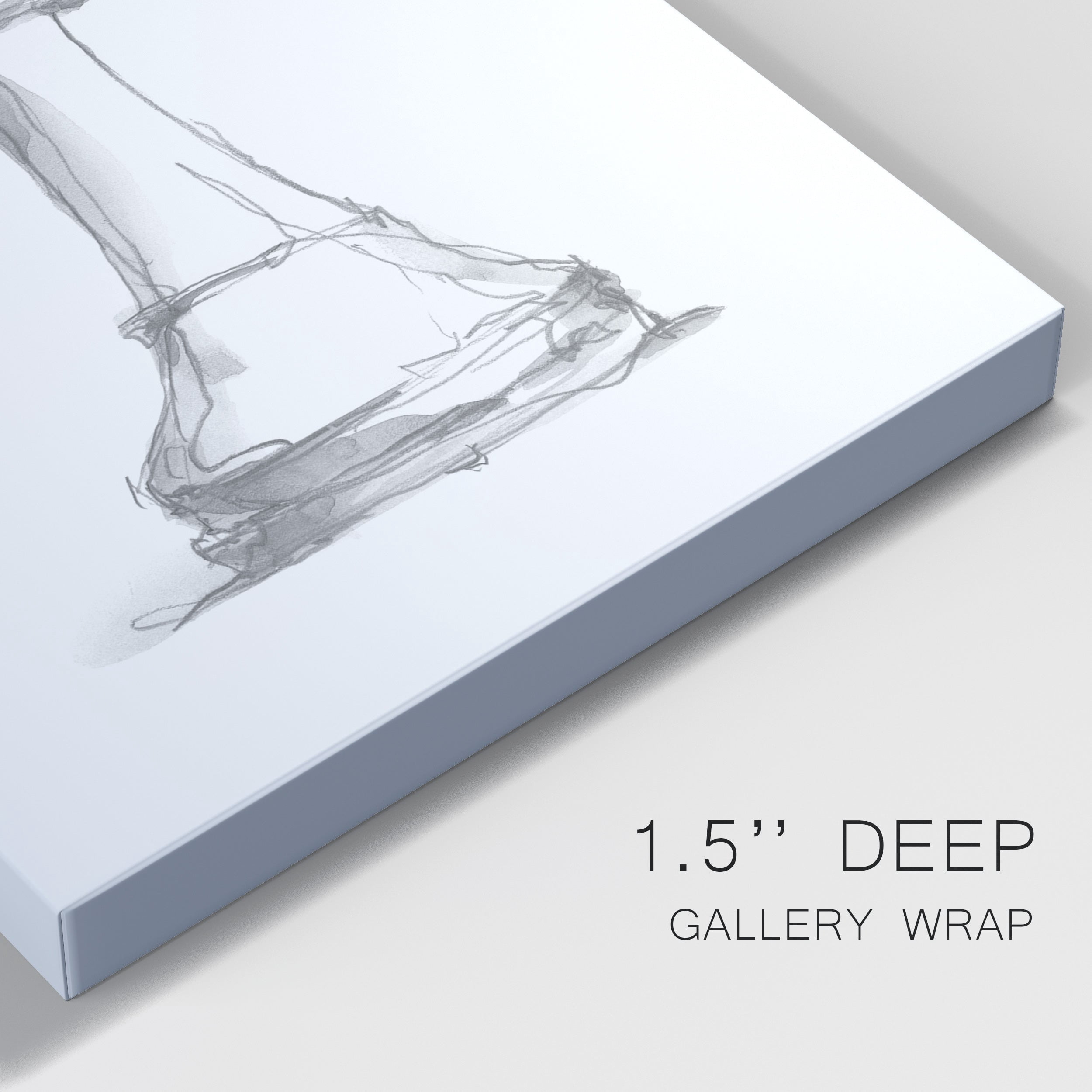 Chess Piece Study II Premium Gallery Wrapped Canvas - Ready to Hang