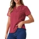 thumbnail image 1 of BLUSA IMPRESA DE PUNTOS DE MAMÁ INSPIRADORA DÍA DE LAS MADRES DÍA DE SAN VALENTÍN DE MUJERES CON CUELLO EN V Y MANGAS CORTAS TALLA XS ROJA, 1 of 6