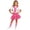 Hot Pink, variant on Yeaiivve Girls 4 Piece Outfits Back to School Performance & Class Photo Sets for Girls Round Neck Short Sleeve Top Bubble Skirt Shawl and Socks Blue 3-4 Years
